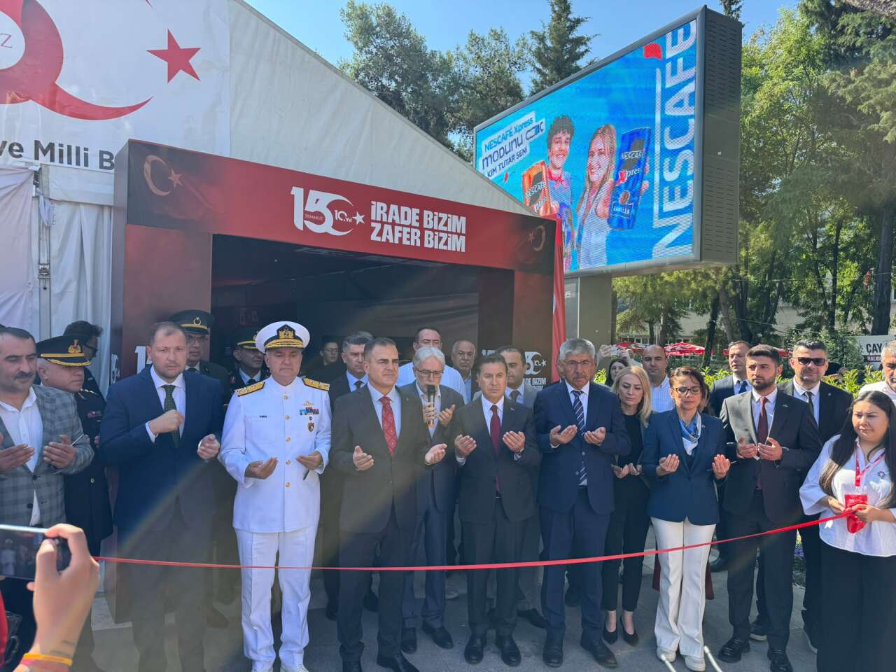 Muğla'da 15 Temmuz Demokrasi ve Millî Birlik Günü Anma Çadırı Ziyarete Açıldı 3